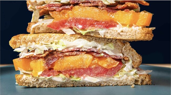 Sandwich at Livonia Diner